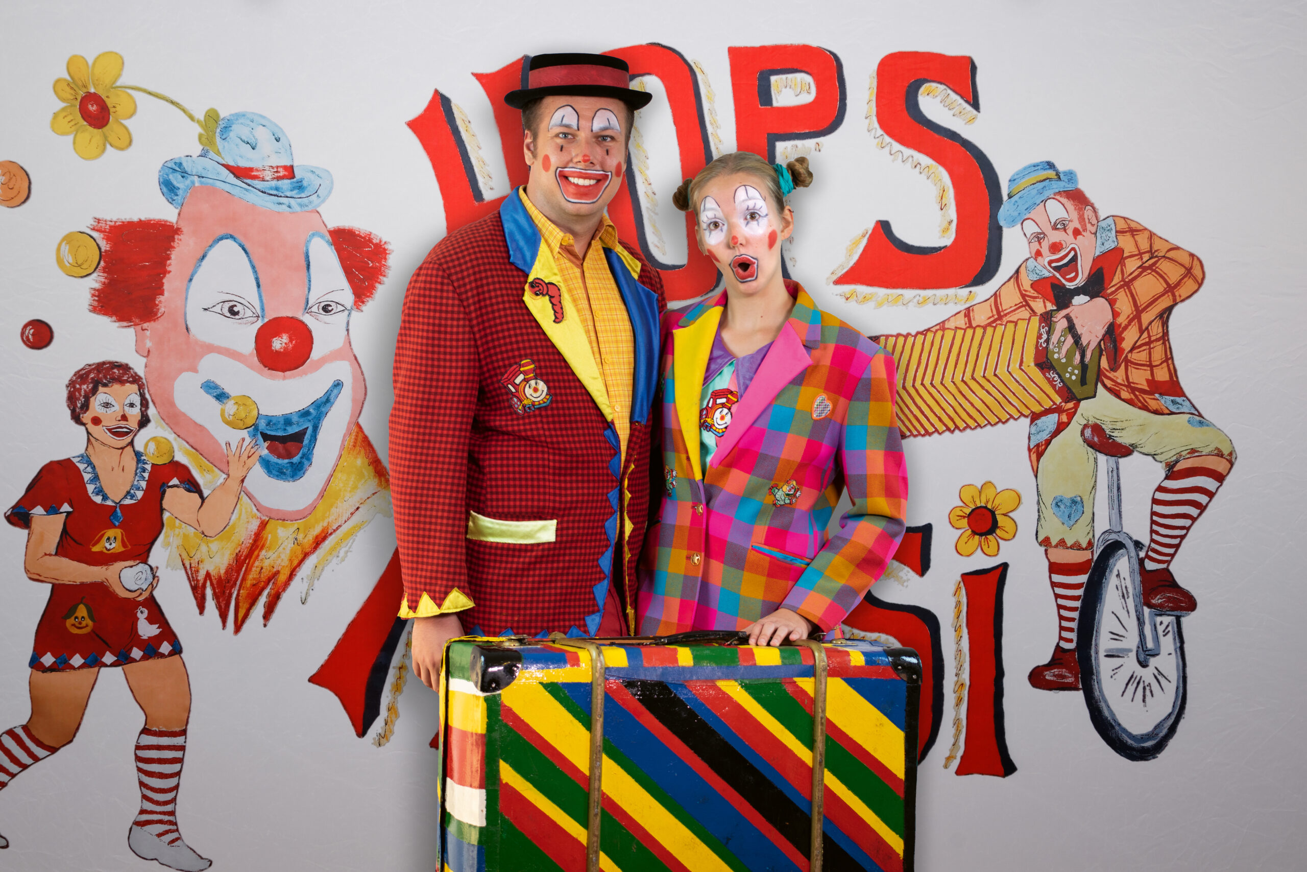 Clown Hops & Hopsi Kinderprogramm: Jubiläumsshow