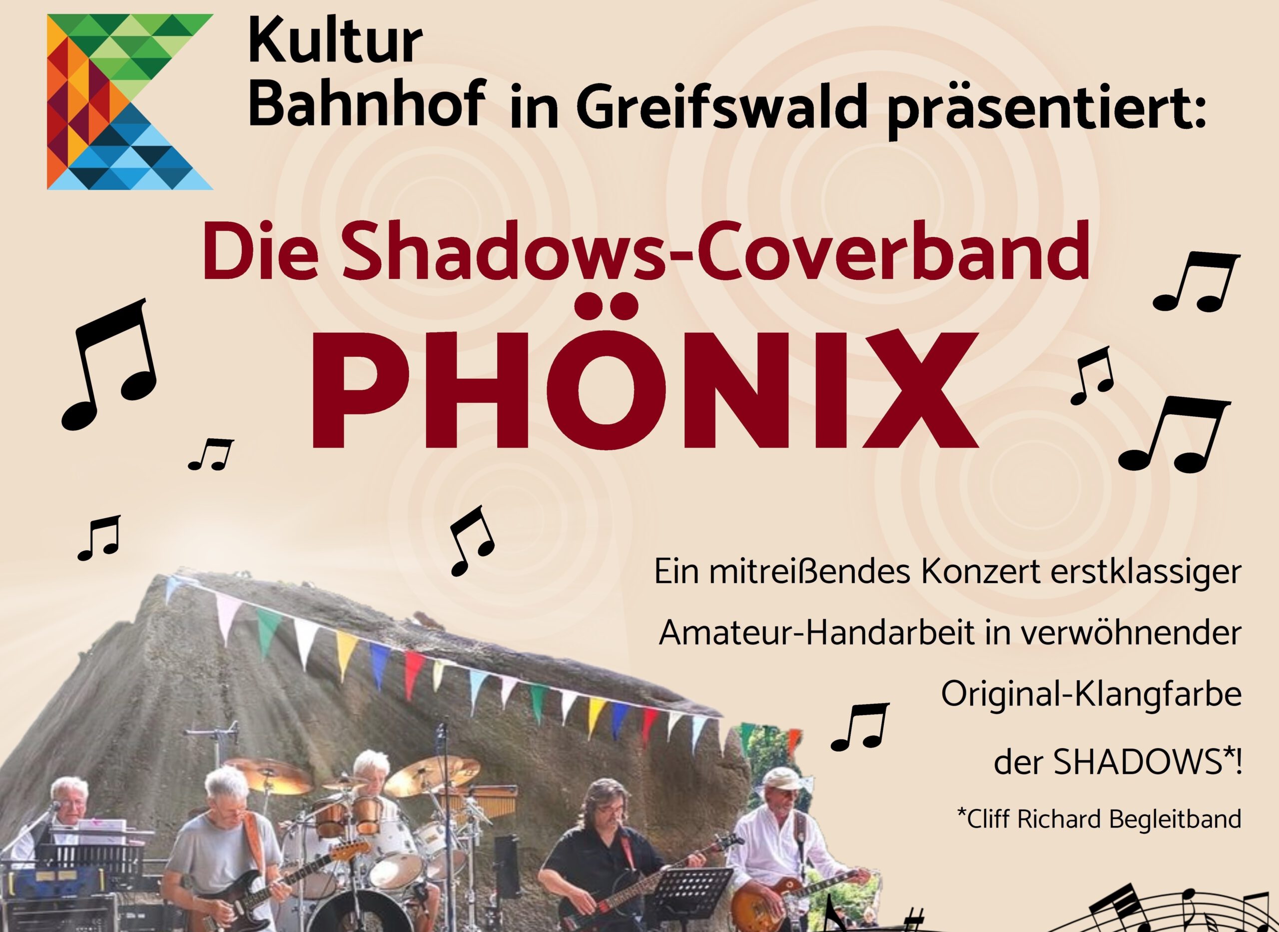 Konzert: Phönix - die Shadows-Coverband !!WIRD VERSCHOBEN!!