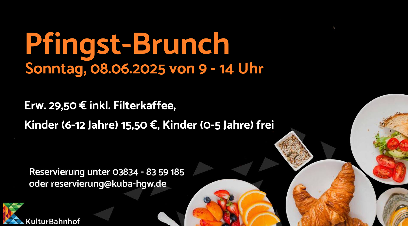 Pfingstbrunch 9 - 14 Uhr