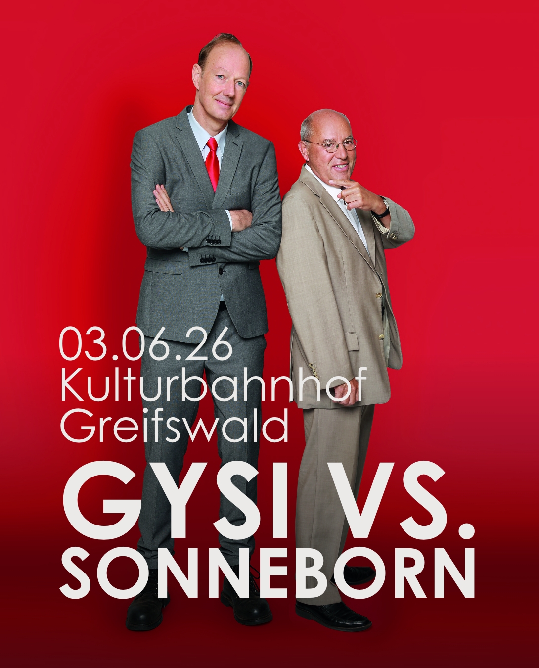 Gysi vs. Sonneborn - Das Kanzlerduell der Herzen