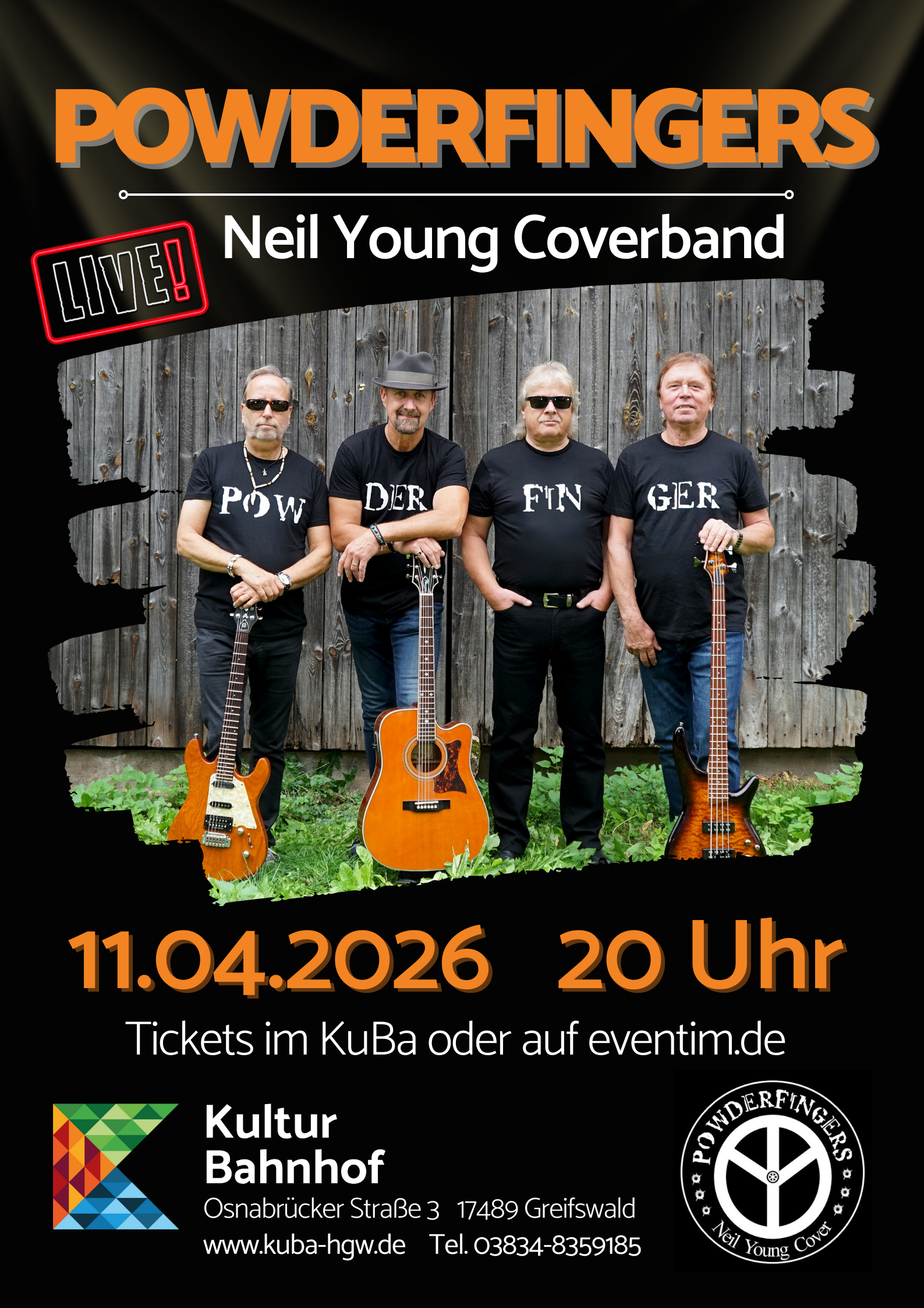 Powderfingers - Neil Young Coverband