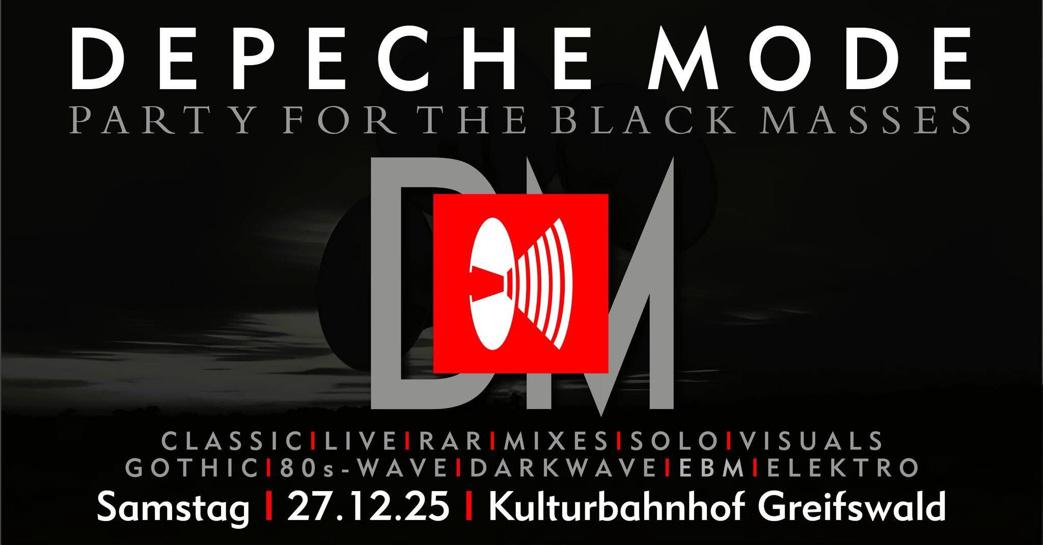 Depeche Mode - Party for the black masses