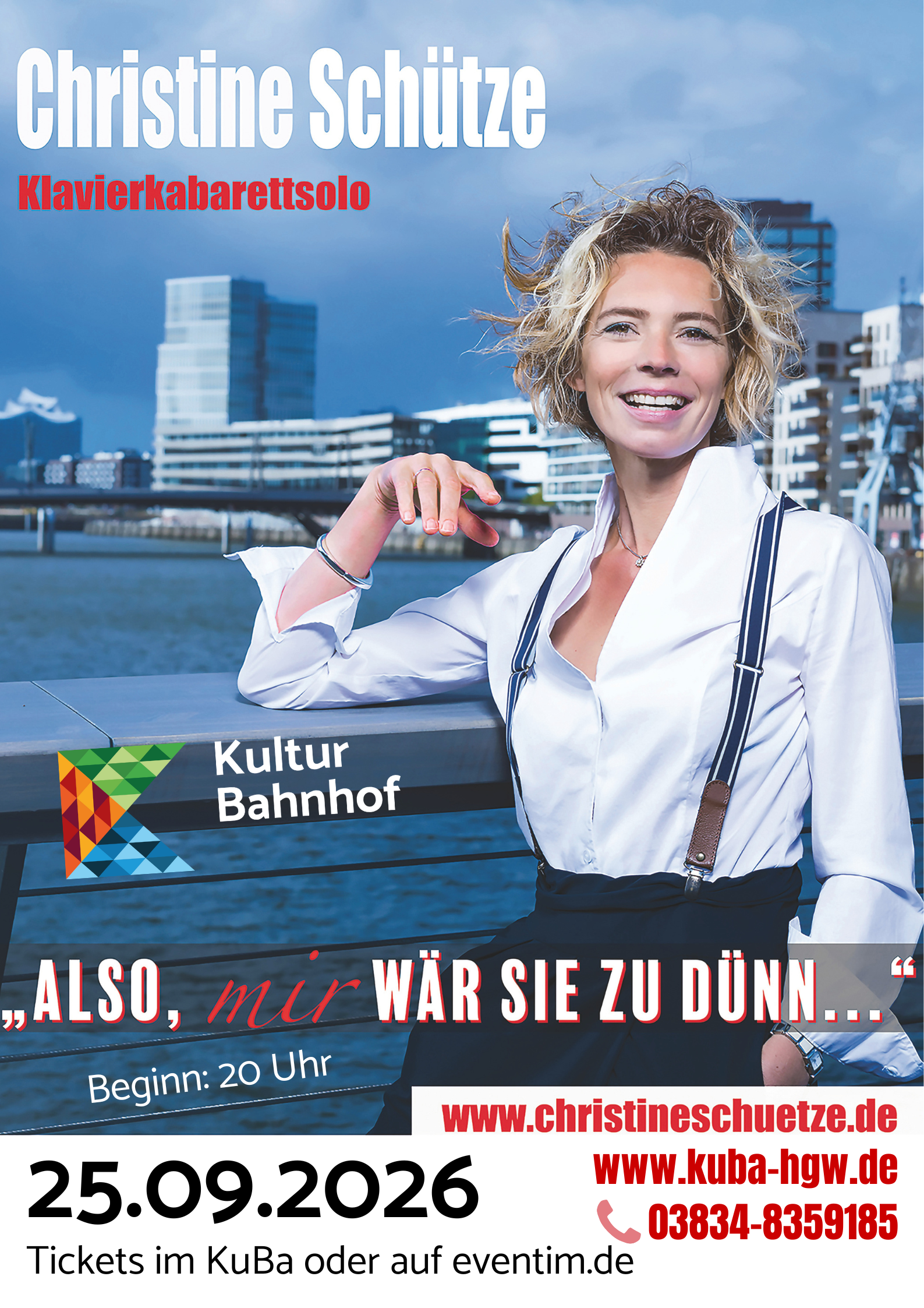 Christine Schütze - Klavierkabarettsolo