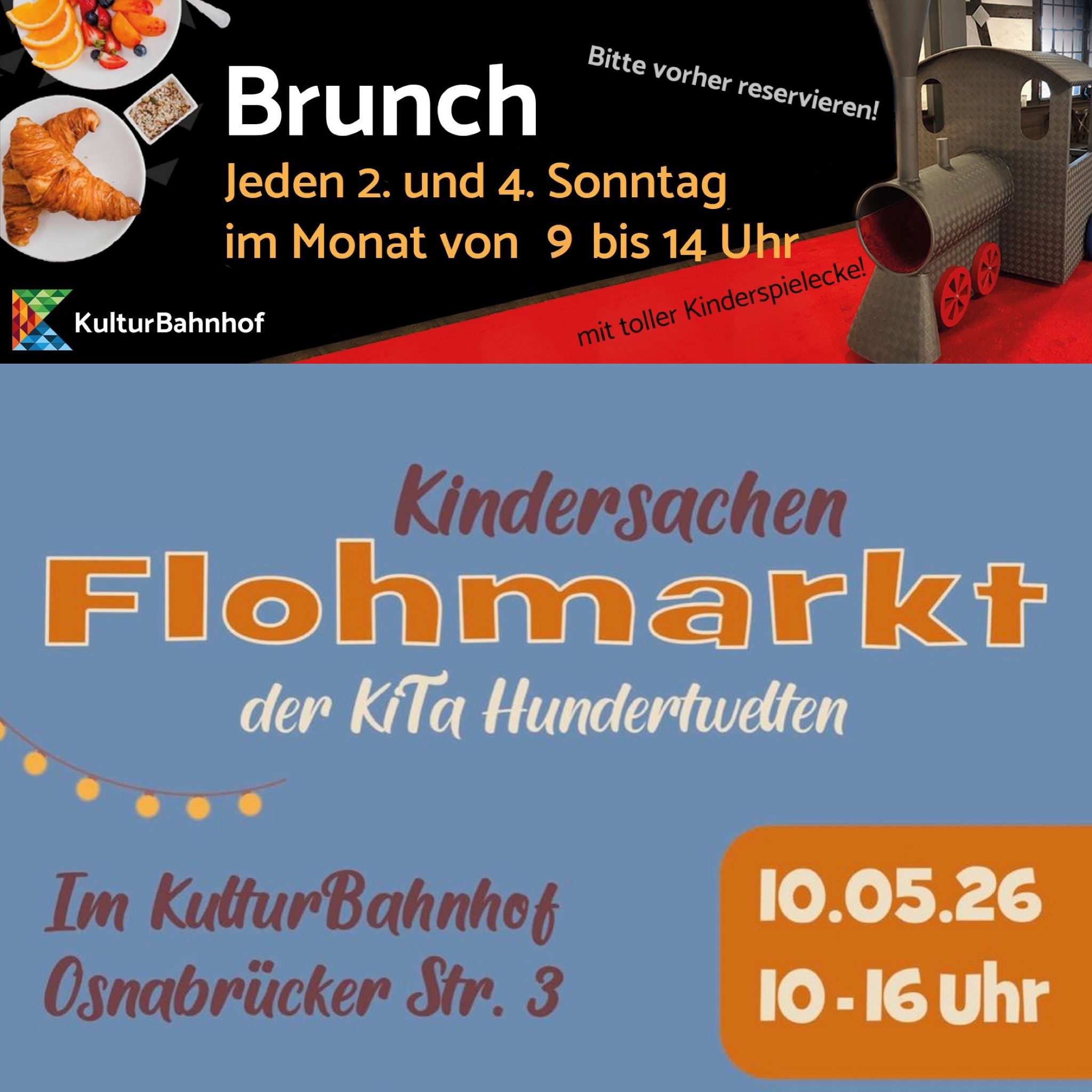 Muttertagsbrunch + Flohmark "Kita Hundertwelten"